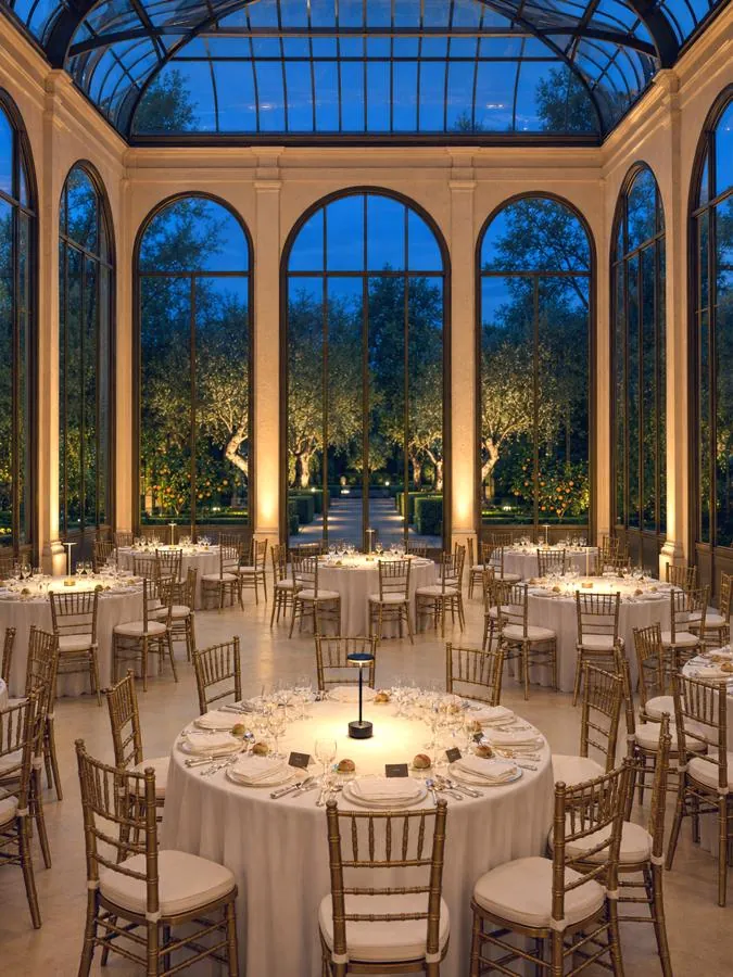 Cena in giardino privato Firenze — Raffaele De Luca catering e banqueting