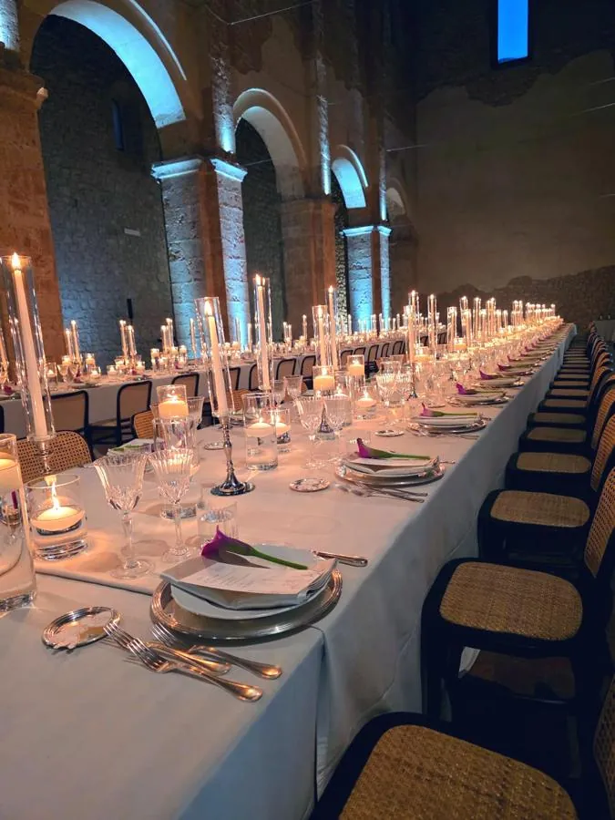Ricevimento di nozze, Abbazia San Pastore Via San Bernardo da Chiaravalle Greccio Rieti — Raffaele De Luca