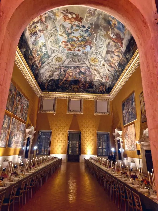 Evento nel Salone Pietro da Cortona, Palazzo Barberini Via delle Quattro Fontane 13 Roma — Raffaele De Luca