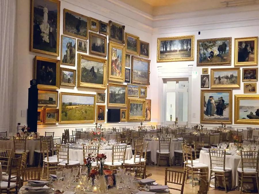 Evento alla Galleria Nazionale d'Arte Moderna e Contemporanea Via delle Belle Arti 131 Roma — Raffaele De Luca