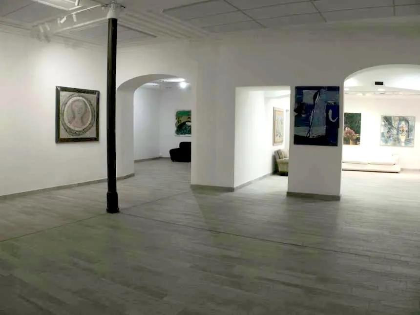 Sala vuota prima dell'inizio, Studio Liberty Via del Monte della Farina 51 Roma — location eventi Roma